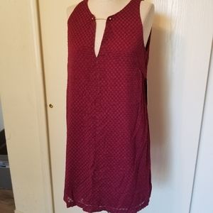 Lulus maroon shift dress